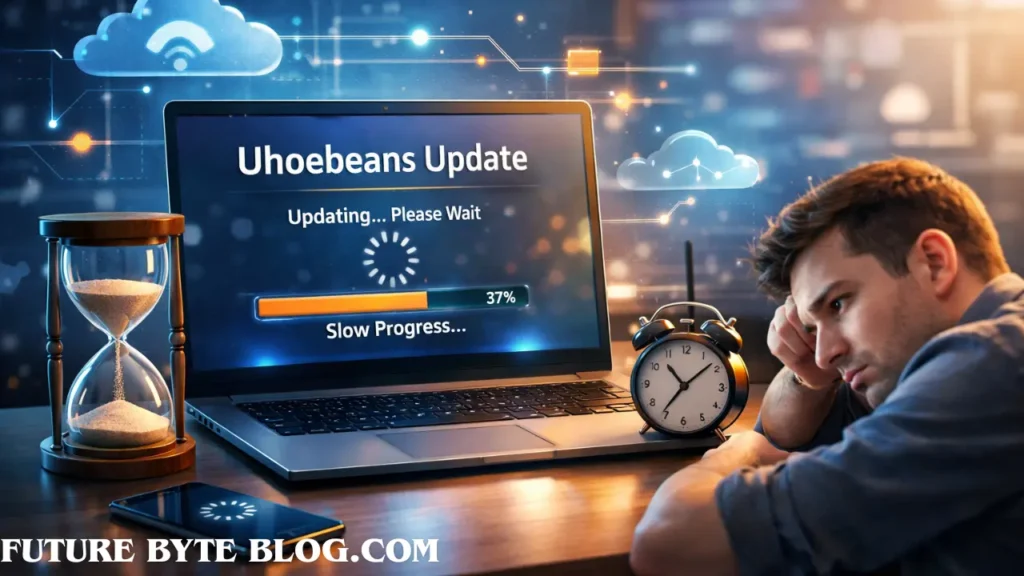 why is uhoebeans software update so slow