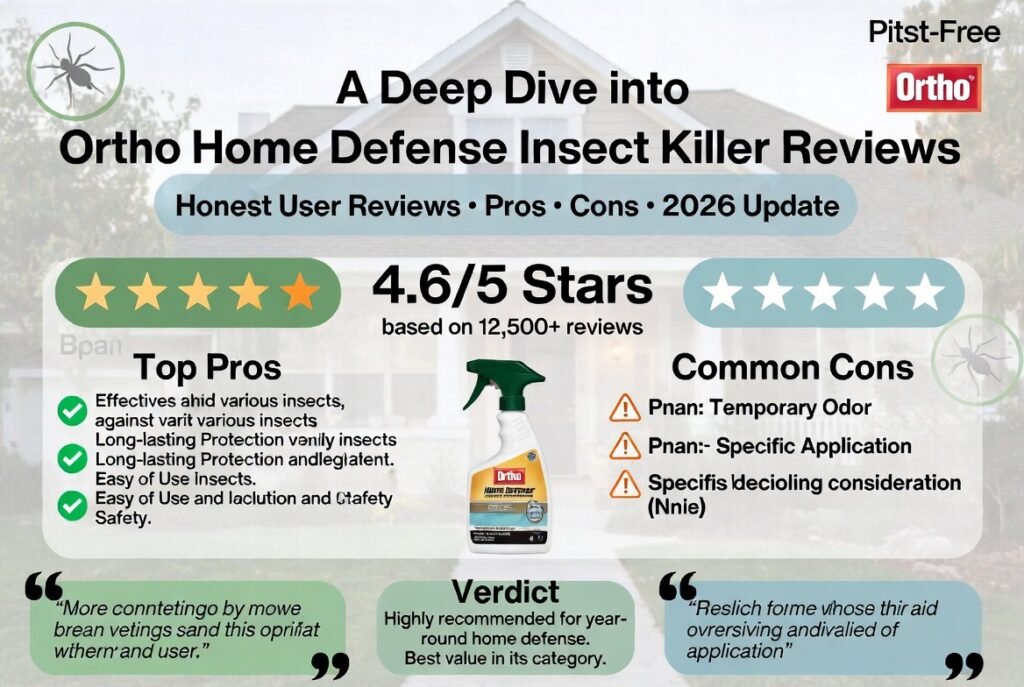 Ortho Home Defense Insect Killer Reviews