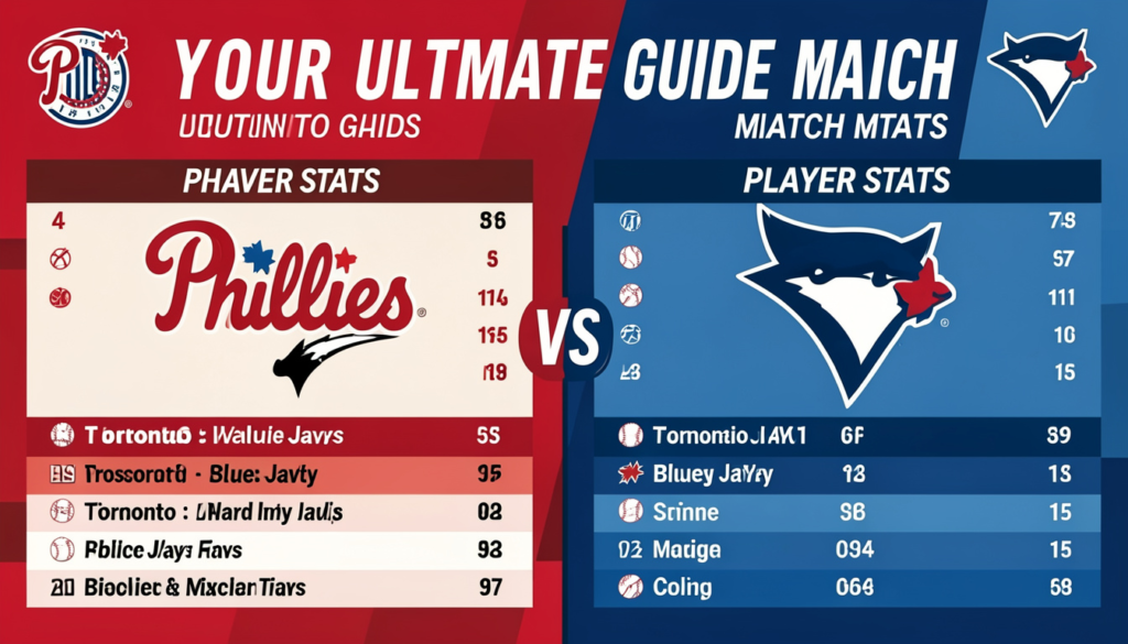 Your Ultimate Guide to Phillies vs Toronto Blue Jays Match Player Stats Phillies vs Toronto Blue Jays Match Player Stats